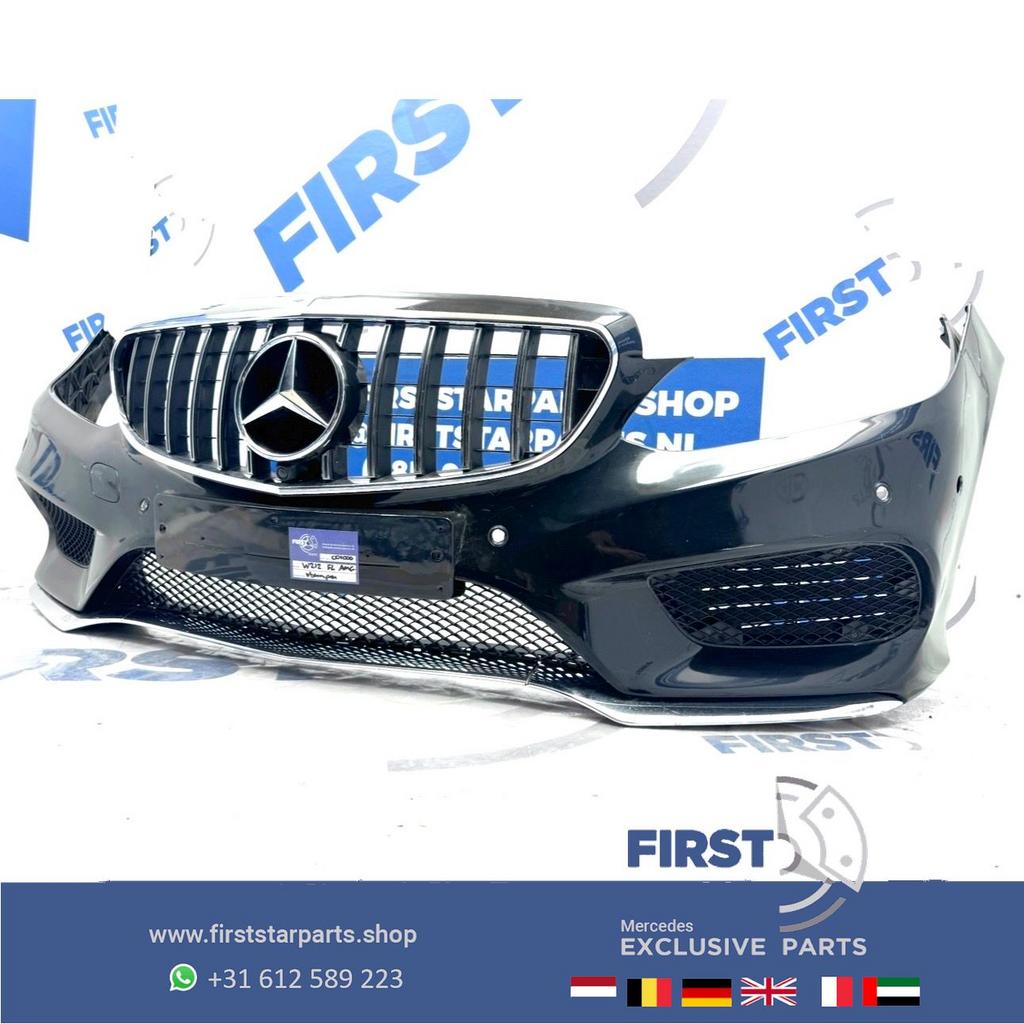 W212 BUMPER FACELIFT AMG Voorbumper COMPLEET Mercedes 2012-2, Gebruikt, -, Voor, Ophalen of Verzenden