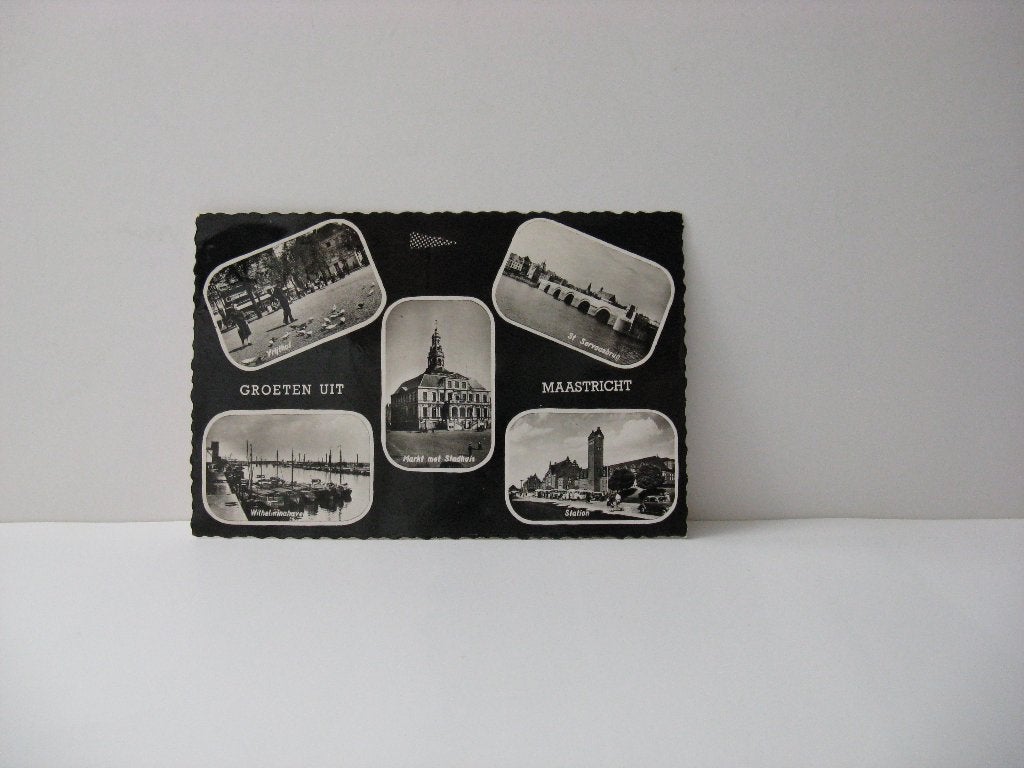 Groeten uit Maastricht. 5 luik, Ophalen of Verzenden, Voor 1920, Noord-Brabant