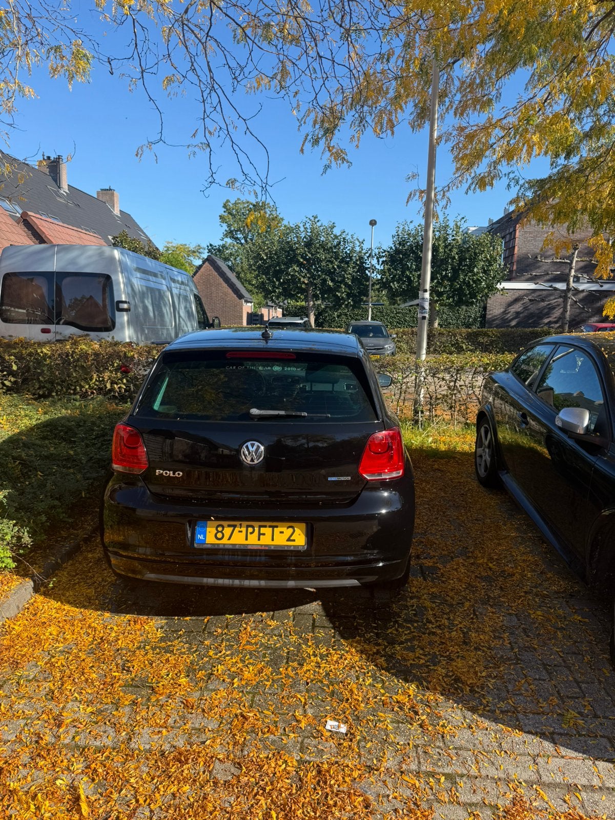 Volkswagen Polo 1.2 TDI 55KW BM 2011 Zwart, Auto's, Voorwielaandrijving, 74 pk, 1199 cc, 96 €/maand