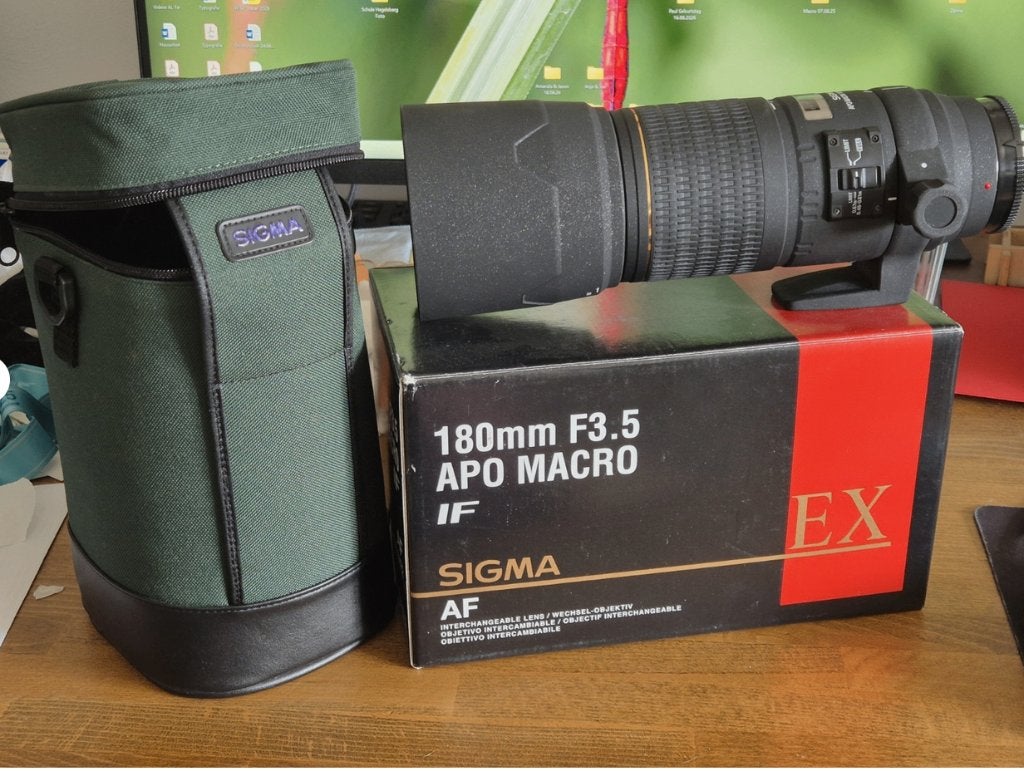Sigma EX APO Macro 180mm f/3.5 DG HSM Lens, Audio, Tv en Foto, Fotografie | Lenzen en Objectieven, Sigma, 180 mm, Ophalen of Verzenden