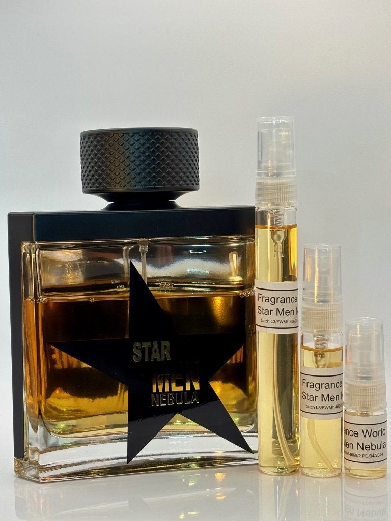 Fragrance World - Star Men Nebula 2ml-5ml-10ml, Sieraden, Tassen en Uiterlijk, Verzenden, Nieuw