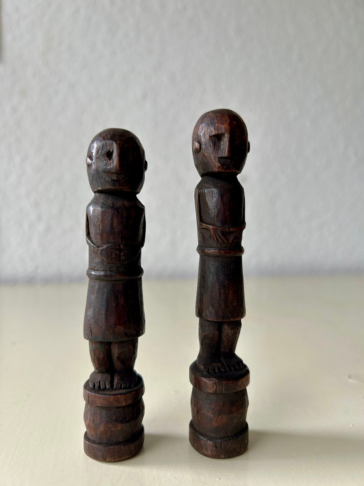 Prachtig oud paar amuletten Flores Indonesie tribal srt, Ophalen of Verzenden