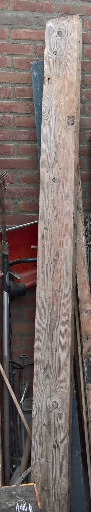 zware vuren balk. 50 x 150 x 2365 mm, Ophalen, Gebruikt, 200 tot 250 cm, 50 mm of meer