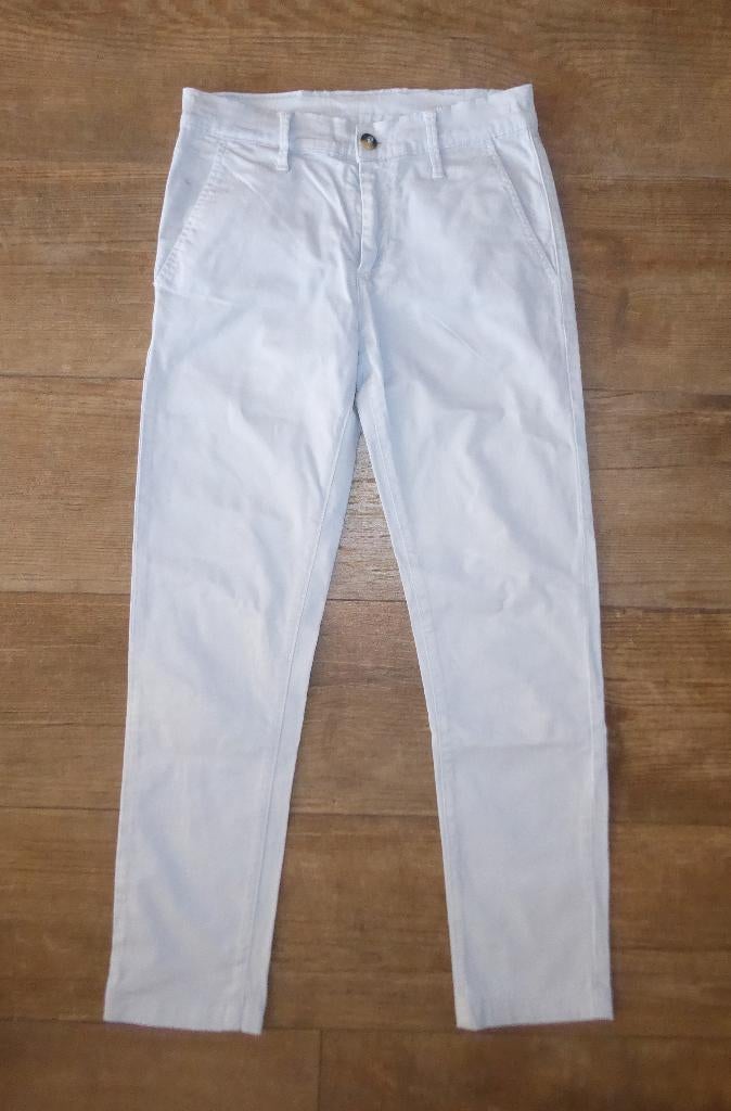 Port Lavande chino broek  jongen lichtblauw maat 140 / 146, Kinderen en Baby's, Broek, Port Lavande, Ophalen of Verzenden, Zo goed als nieuw
