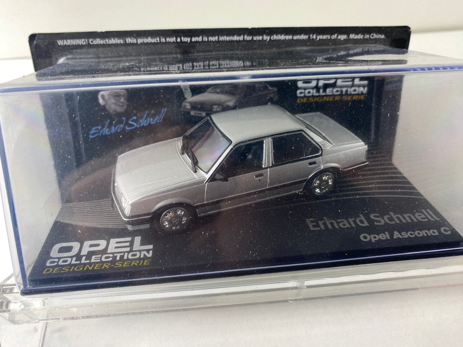 1:43 opel Ascona C 1.8i- 5 deurs versie-in ovp-excellent, Ophalen of Verzenden, Nieuw, Auto, Overige merken