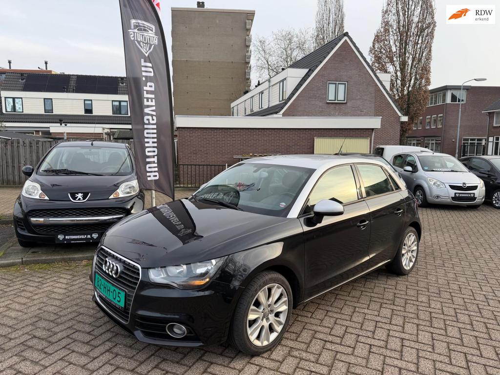 Audi A1 Sportback 1.2 TFSI sport uitvoering, Auto's, Audi, Voorwielaandrijving, 86 pk, Zwart, 4 cilinders