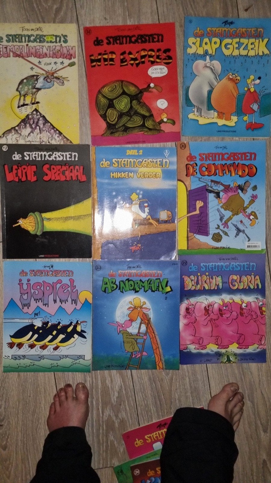 De Stamgasten stripboeken - collectie, Boeken, Meerdere stripboeken, Ophalen of Verzenden, Gelezen