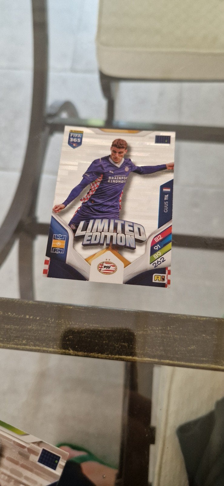 Cody Gakpo Limited Edition Panini Adrenalyn XL kaart PSV, Ophalen of Verzenden, Zo goed als nieuw, PSV, Spelerskaart