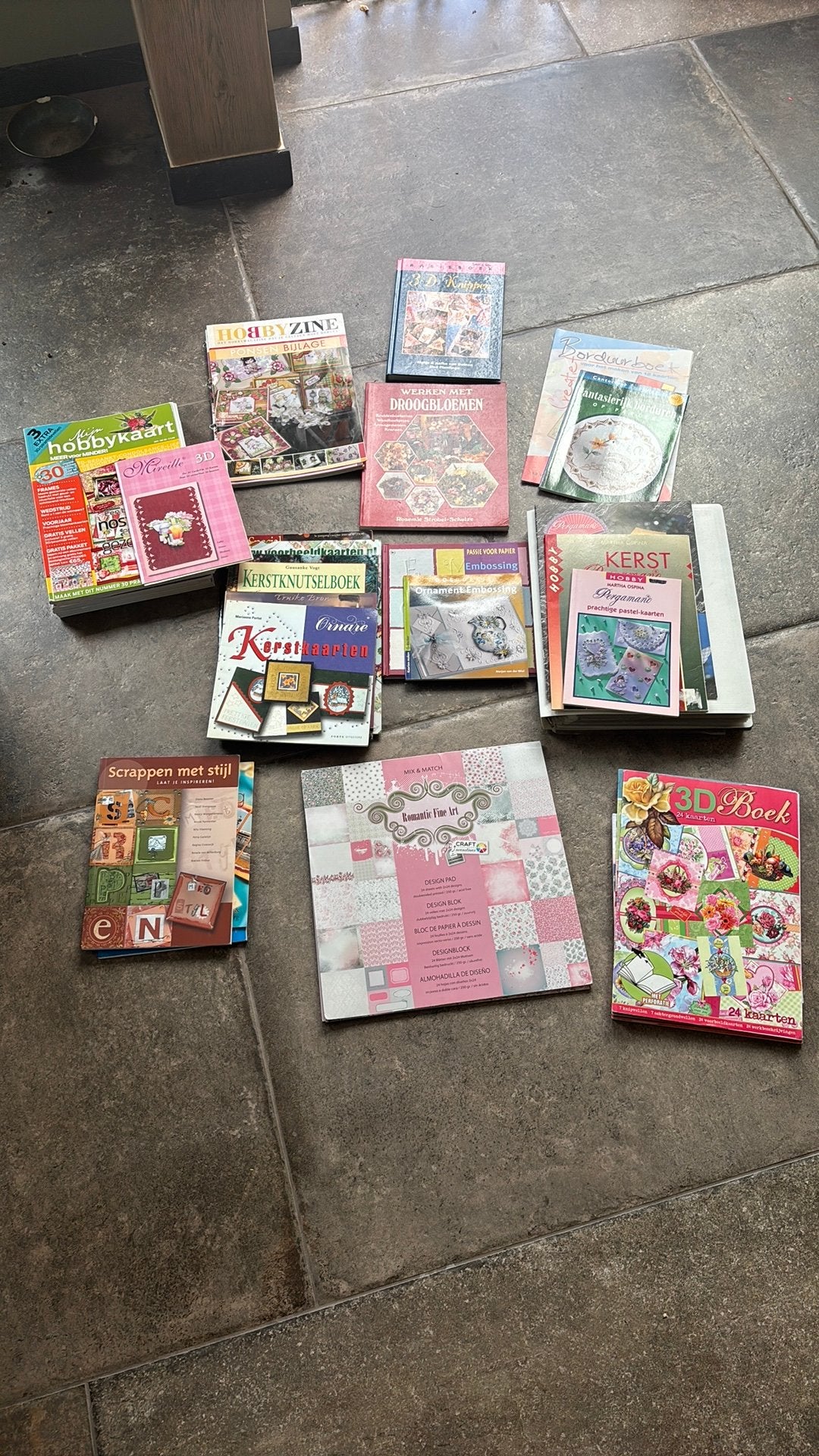 Gigantisch Hobby Megapakket: Kaarten, Pergamano Scrapbooking, Hobby en Vrije tijd, Ophalen, Zo goed als nieuw
