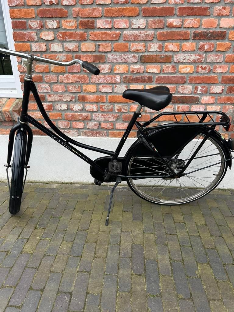Meisjes fiets zwart gebruikt 24 inch, Minder dan 47 cm, Ophalen, Gebruikt