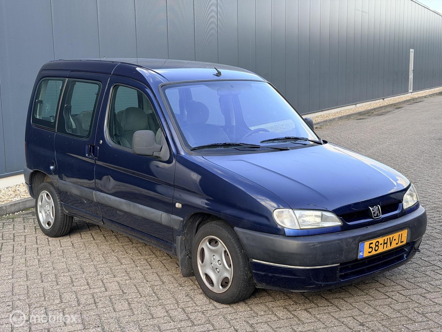 Peugeot Partner combi 1.6-16V Combispace LAGEKM/NAP/APK, Voorwielaandrijving, 1160 kg, Gebruikt, Blauw