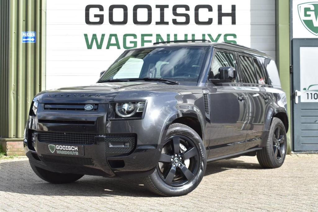 Land Rover Defender 110 2.0 P400e 110 X-Dynamic HSE | Pano |, Auto's, Land Rover, Automaat, 404 pk, Euro 6, Met garantie (alle)