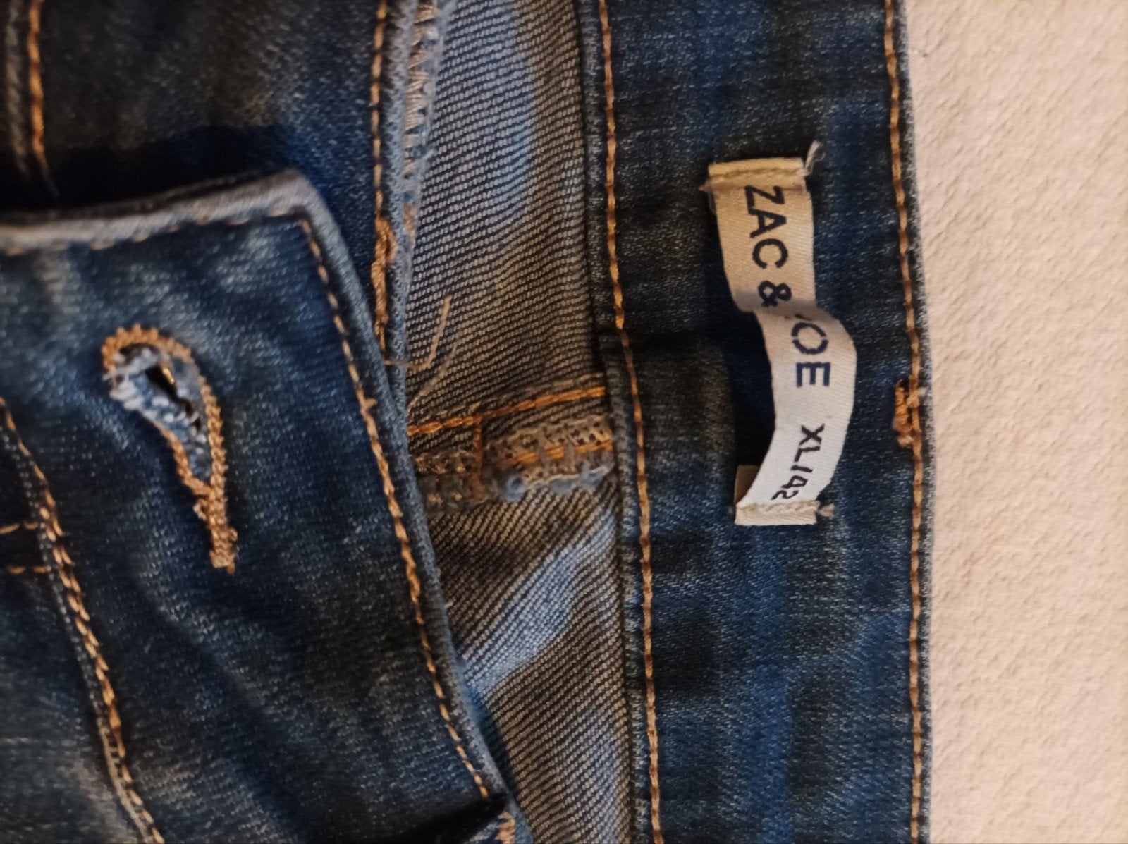 Mooie vlotte spijkerbroek, Kleding | Dames, Blauw, Maat 46/48 (XL) of groter, Ophalen of Verzenden, Zo goed als nieuw