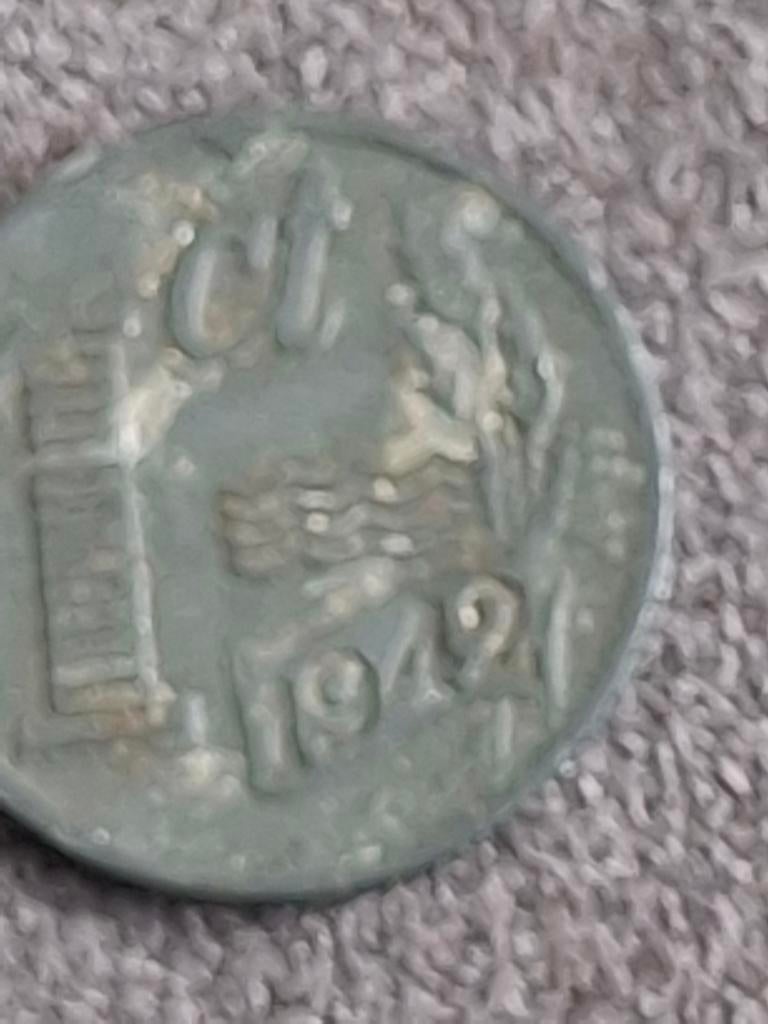 3x Nederland 1 Cent 1942 Zink - Koningin Wilhelmina, Postzegels en Munten, Munten | Nederland, Ophalen of Verzenden, Koningin Wilhelmina