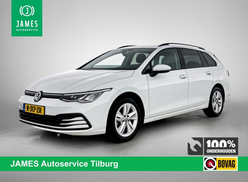 Volkswagen Golf Variant 1.0 TSI Life CARPLAY | AD-CRUISE | V, Auto's, Volkswagen, 12 maanden, Stof, Gebruikt, Wit