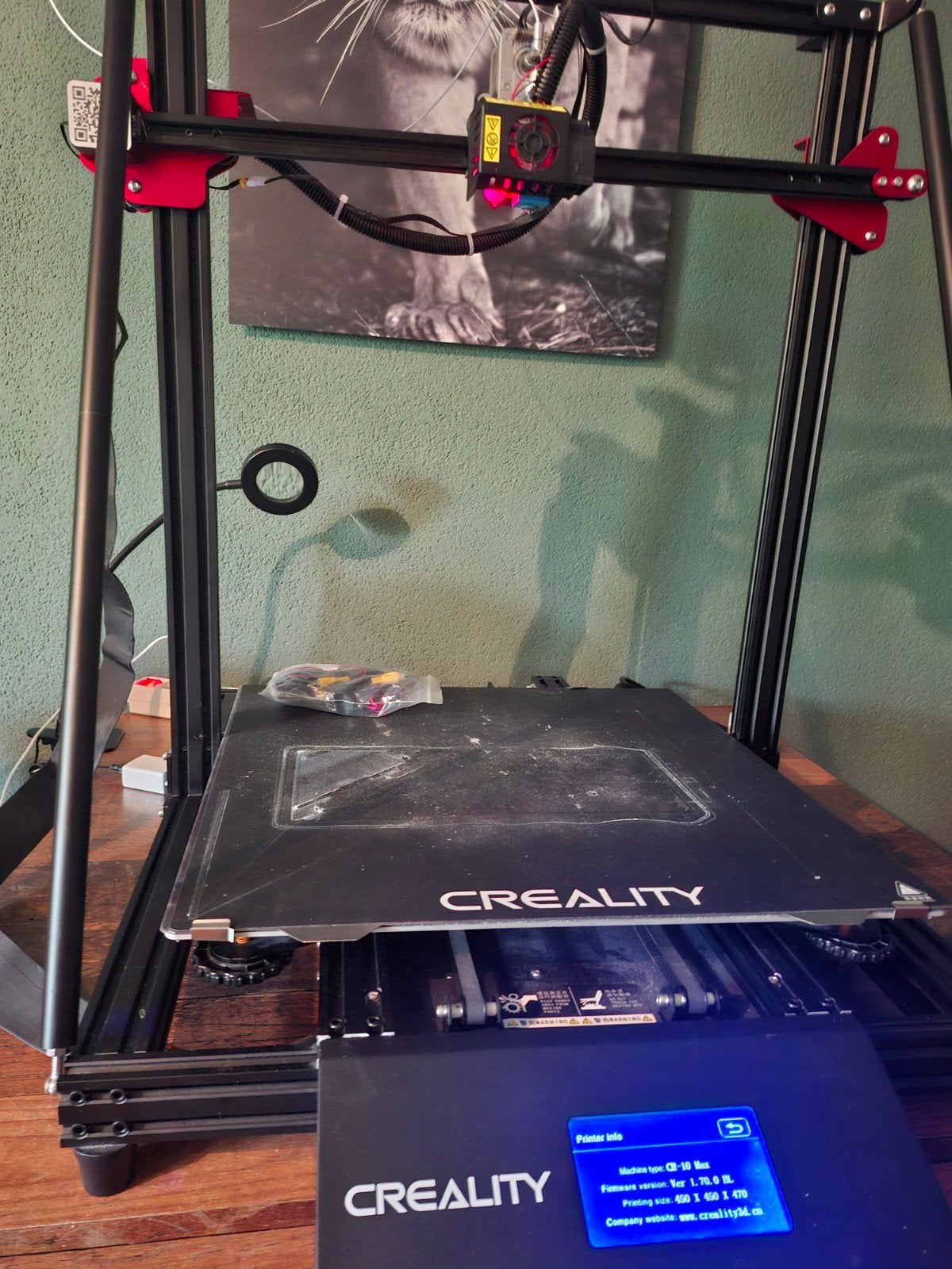 Creality CR-10 Max 3D-printer - Groot bouwvolume, Computers en Software, 3D Printers, Gebruikt, Filament, Ophalen of Verzenden