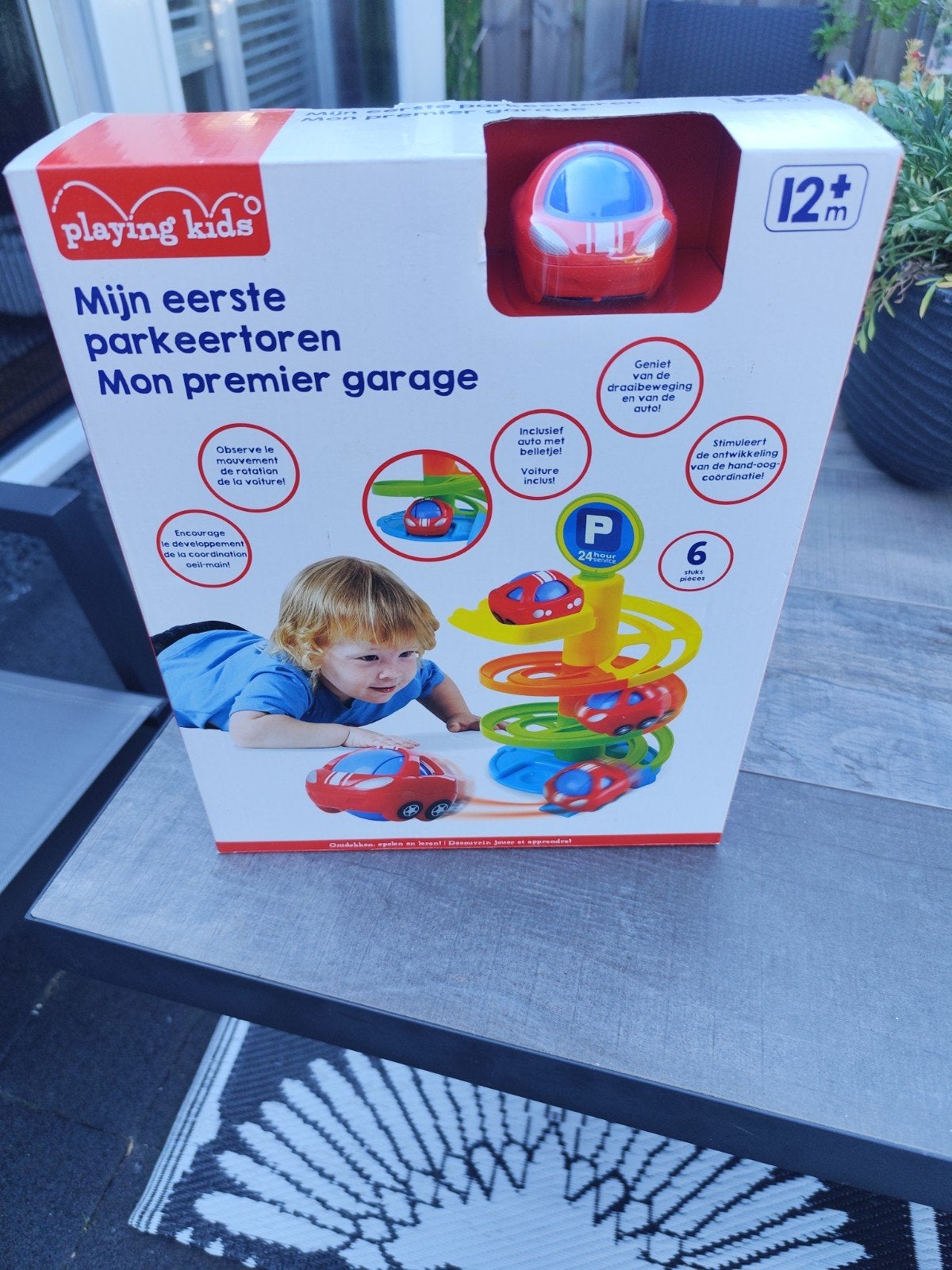 Playing Kids Mijn Eerste Parkeertoren - NIEUW IN DOOS, Ophalen of Verzenden, Nieuw