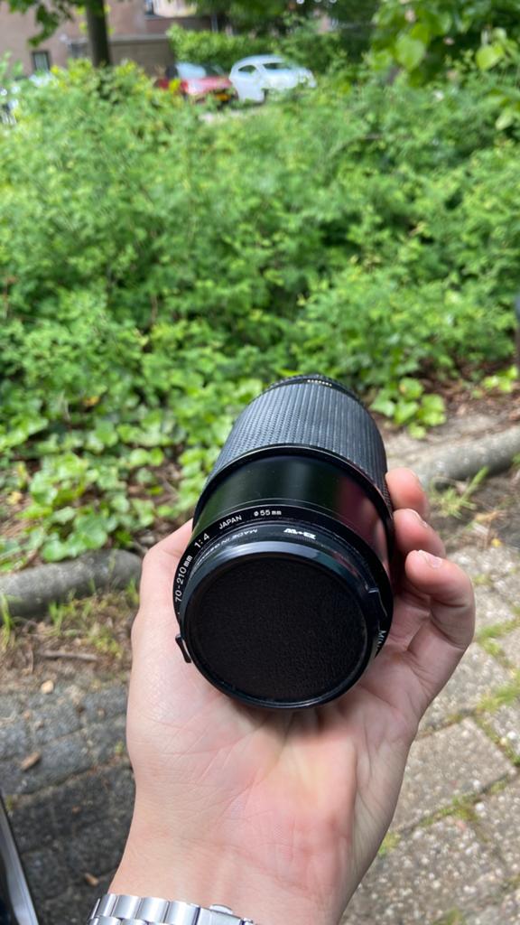 Minolta 70-210mm f/4 lens gebruikt, Audio, Tv en Foto, Fotografie | Lenzen en Objectieven, Ophalen of Verzenden, Gebruikt, Telelens