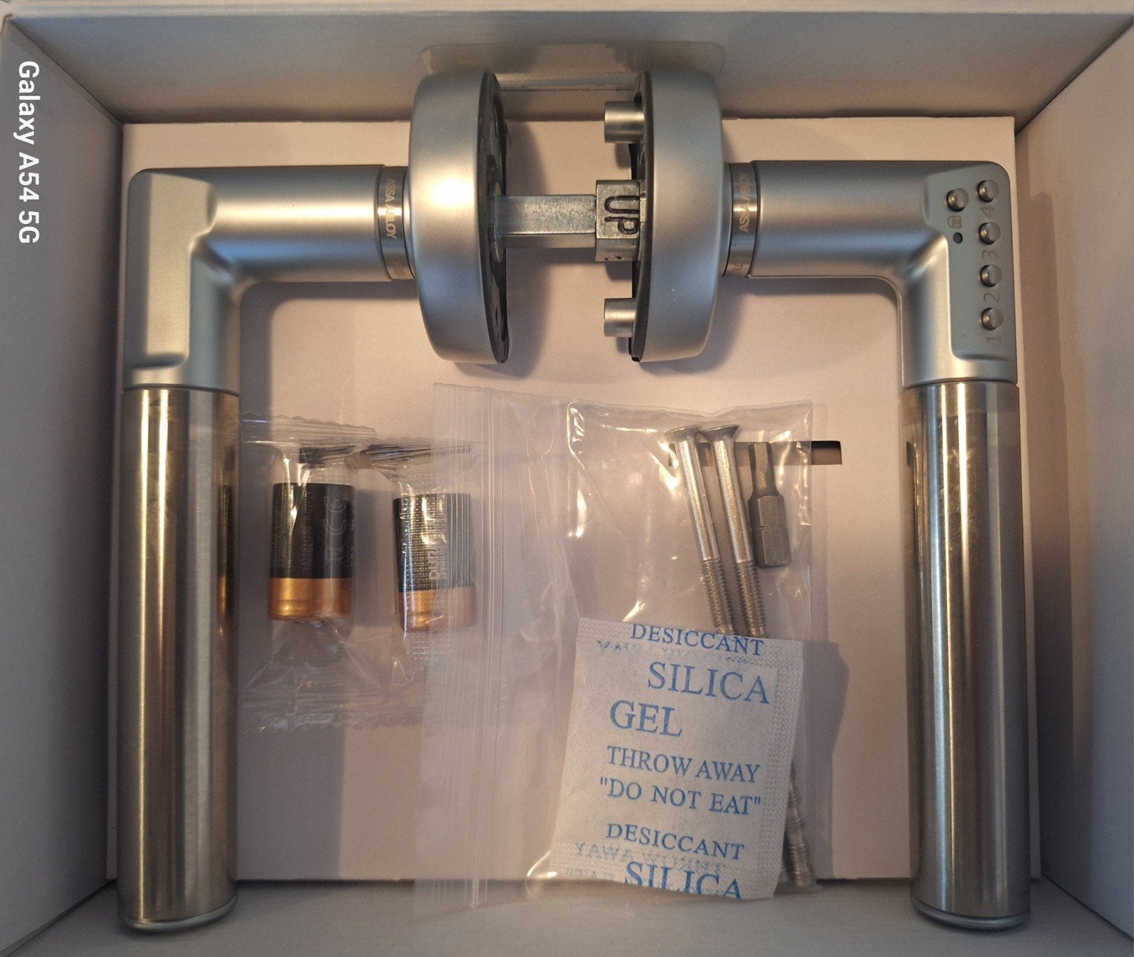 Assa Abloy Codekruk IP52 RVS - Nieuw! Voor linksdr.deur, Ophalen of Verzenden, Nieuw, Rvs, Klink of Kruk