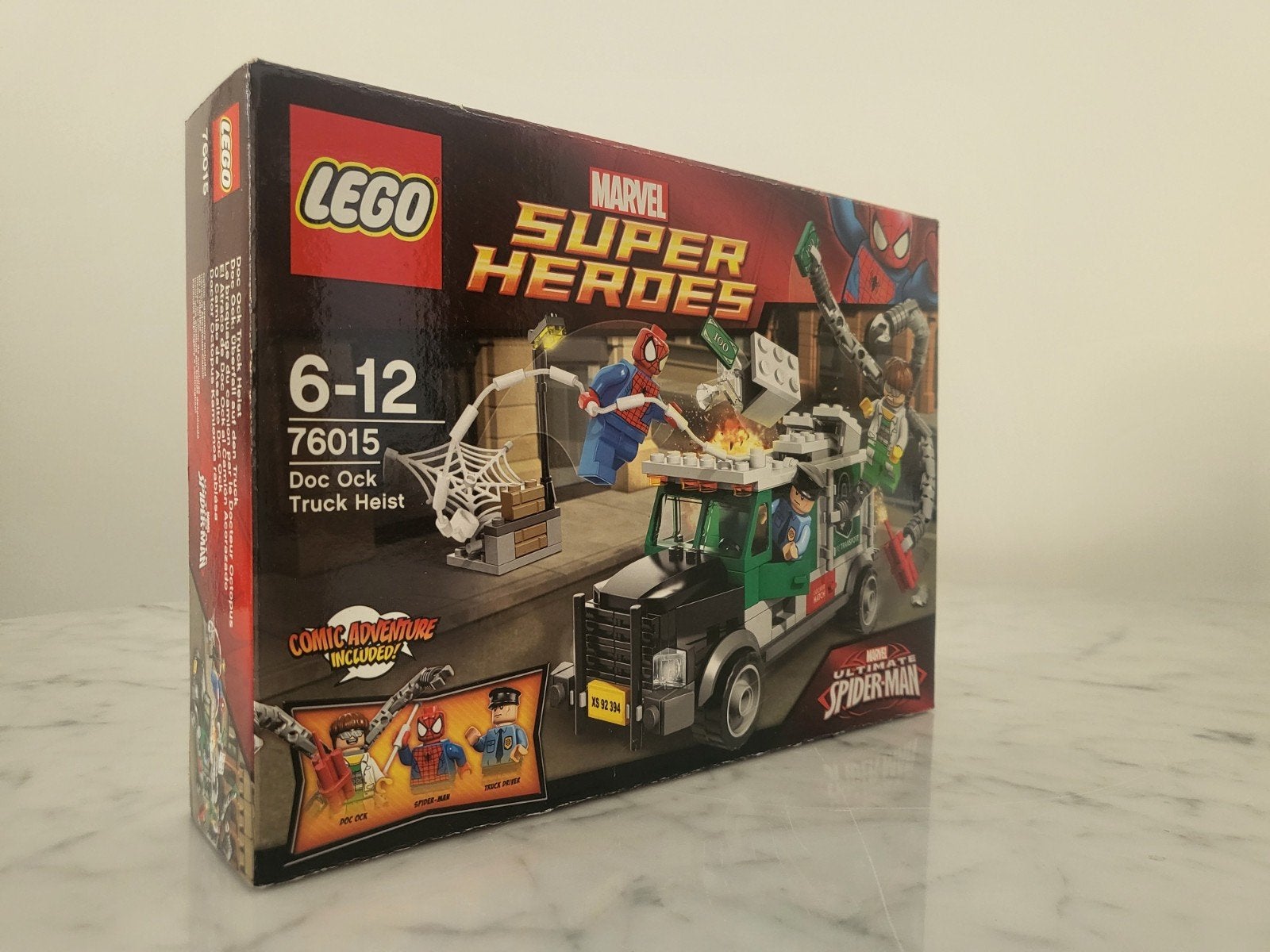 LEGO Marvel Super Heroes 76015 Doc Ock Truck Heist, Ophalen of Verzenden, Nieuw, Complete set, Lego