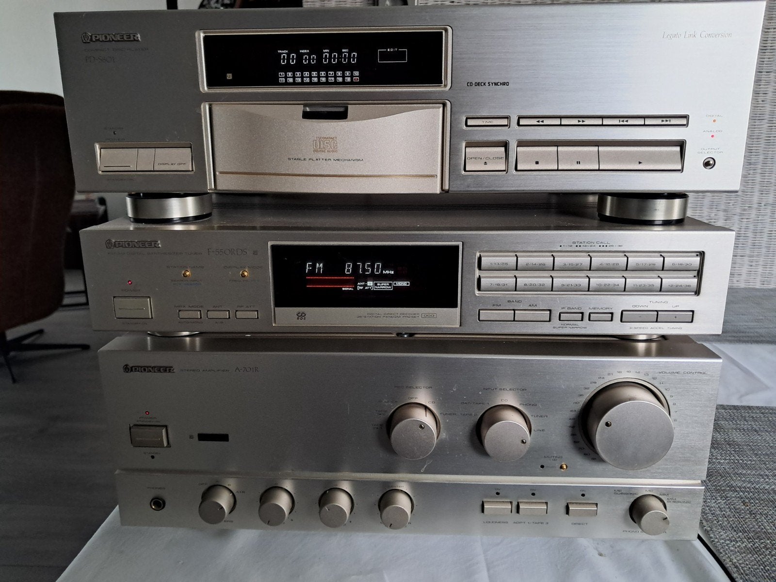 PIONEER SET TE KOOP, Ophalen, Gebruikt, Pioneer