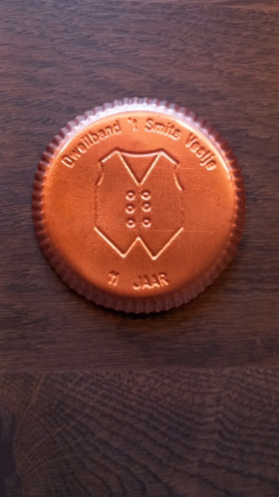 Vastenavend Krabbegat button Dweilband  Smits Vestje 11 jaar, Ophalen, Gebruikt