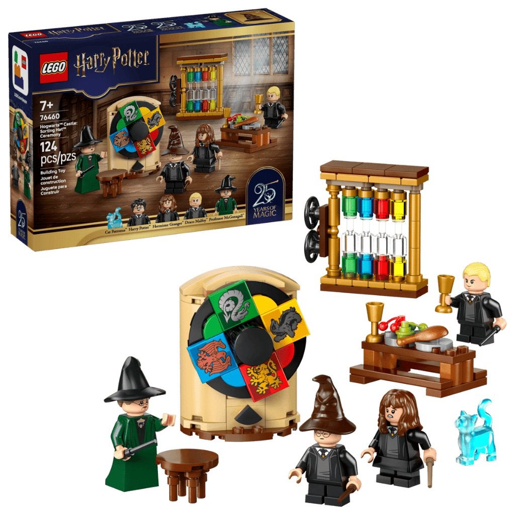 LEGO 76460 - Harry Potter Sorteerhoedceremonie, Lego, Harry Potter, Inclusief instructies, Ophalen of Verzenden