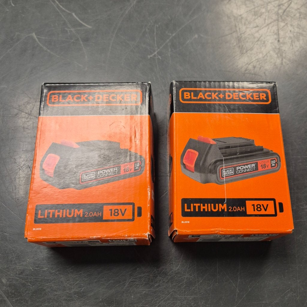 BLACK+DECKER BL2018-XJ 18V 2.0Ah Li-Ion | NIEUW, Black en Decker, Nieuw, Support@blackendecker.com, 701 E. Joppa Road
Towson, MD 21286
USA