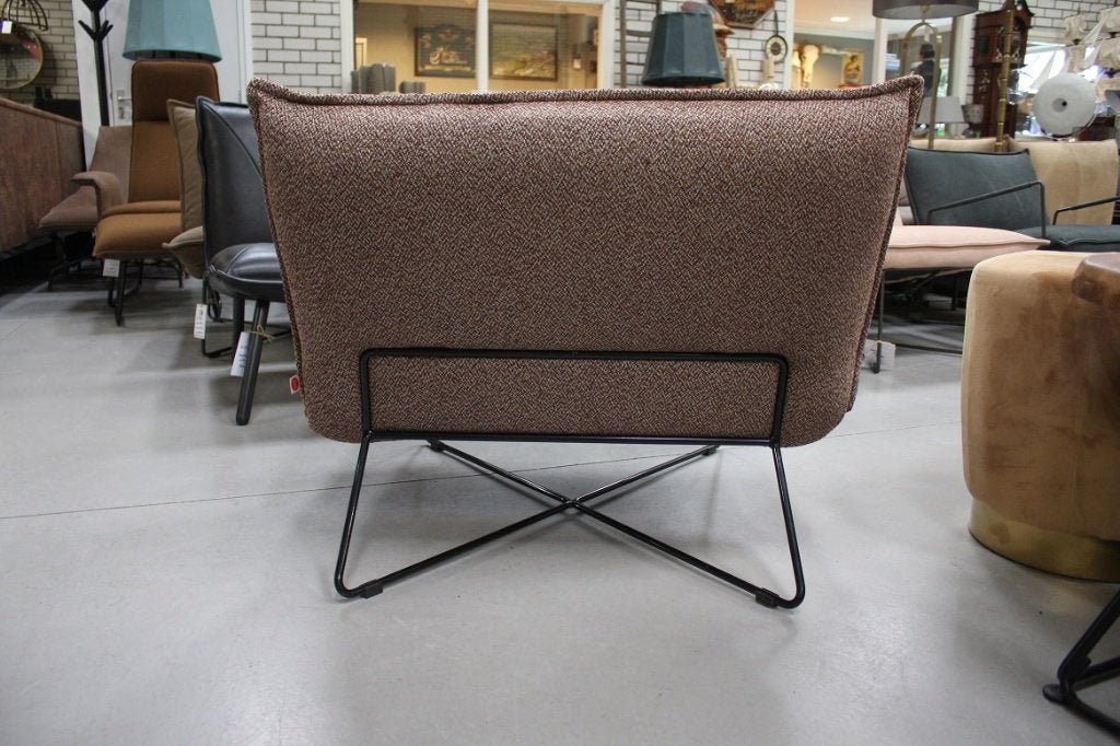 Prachtige fauteuil Earl stof indoor outdoor Jess Design, Ophalen, Zo goed als nieuw