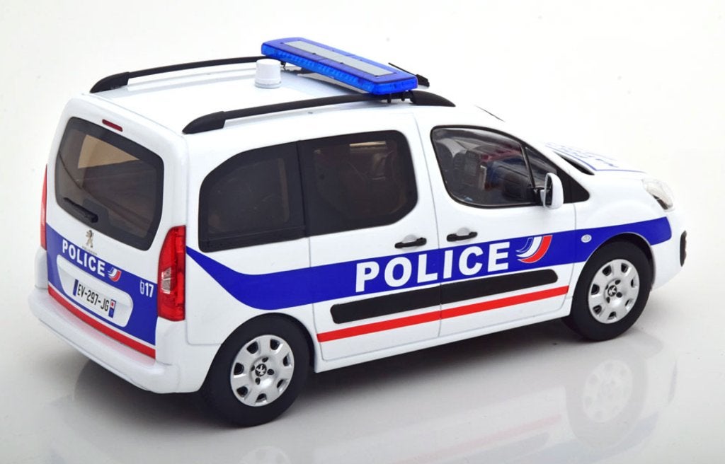 Peugeot Partner 2017 Police Nationale 1/18 NOREV # 184891, Hobby en Vrije tijd, Verzenden, Nieuw, Auto, Norev