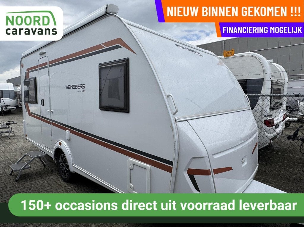 Weinsberg 450 FU CARA-ONE HOT ED., FRANSBED, LUIFEL, MOVER, Rondzit, Bedrijf, 6 tot 7 meter, Tot en met 4