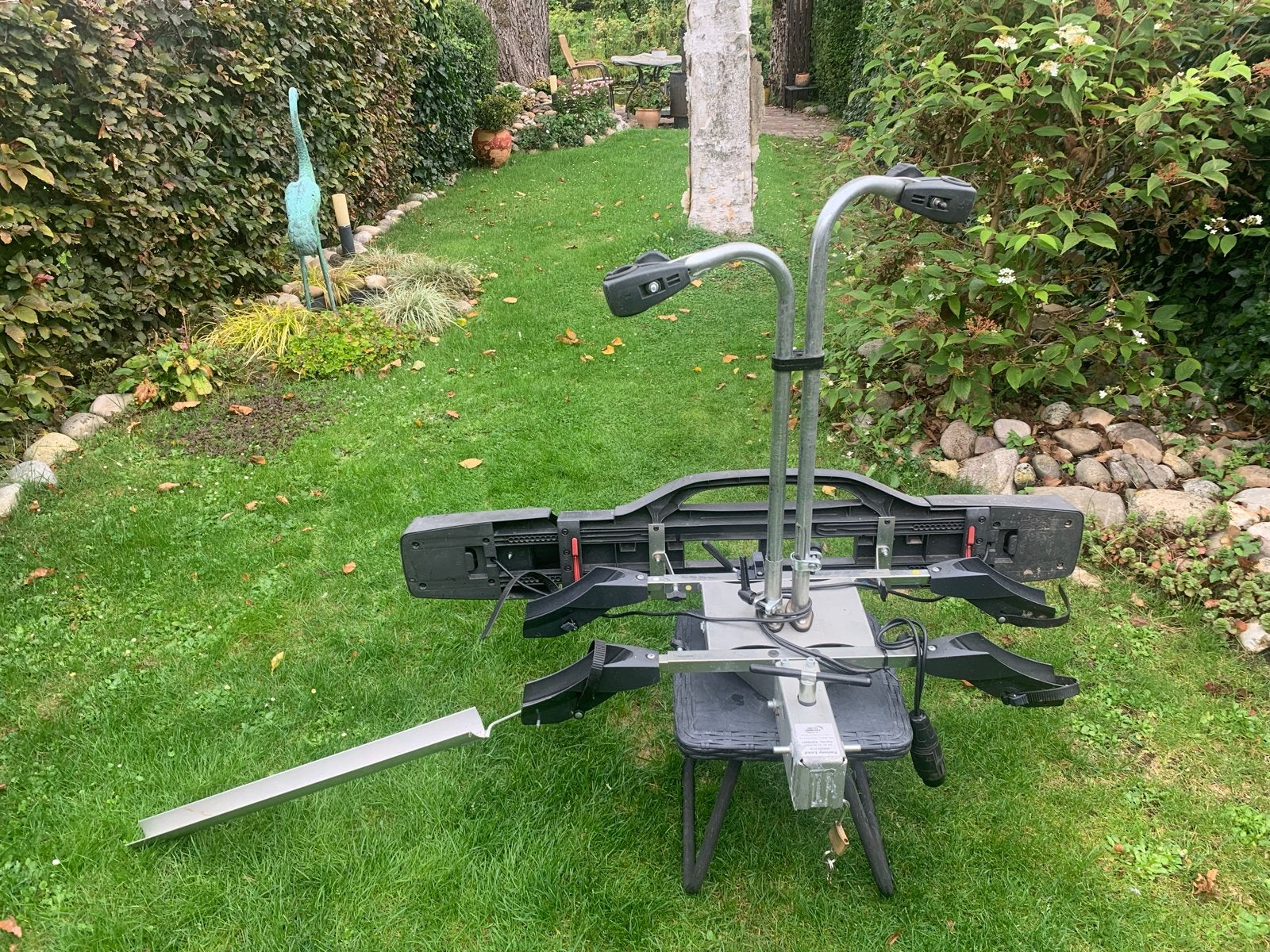 Twinny Load Swing FFK Trekhaakdrager met oprijgoot, Auto diversen, Fietsendragers, Ophalen, Gebruikt, 2 fietsen, Trekhaakdrager