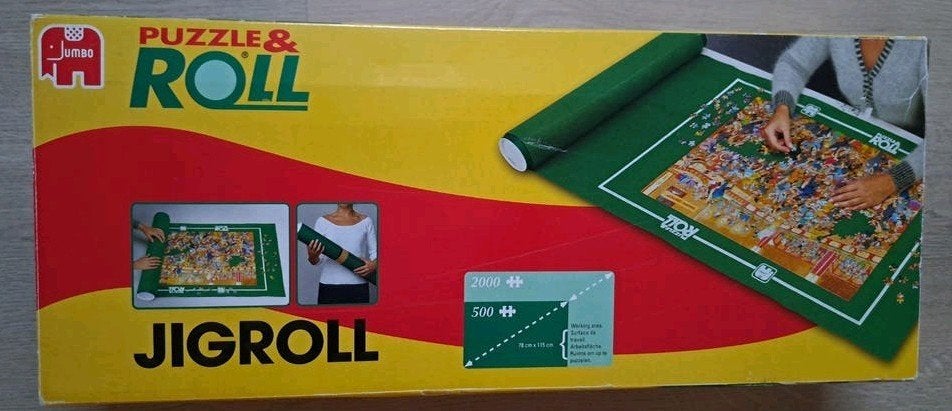 Jumbo Puzzle & Roll Jigroll puzzelmat - Zo goed als nieuw, Ophalen of Verzenden, Zo goed als nieuw