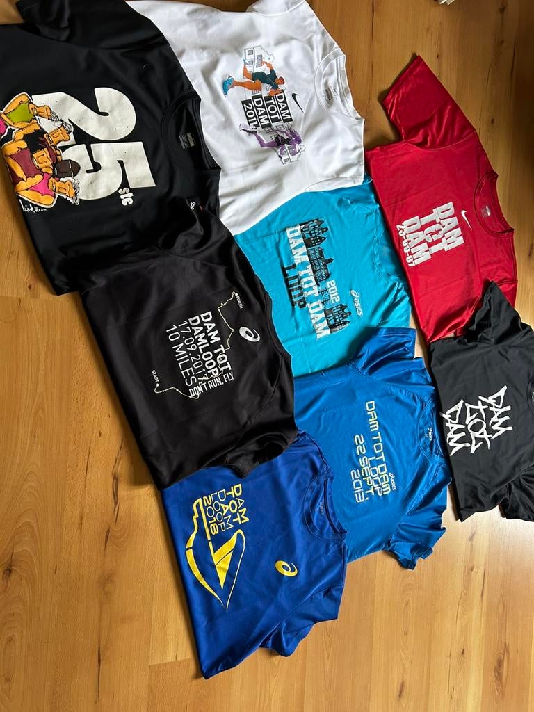Dam tot Dam hardloop shirts, Nike, Ophalen of Verzenden, Zo goed als nieuw, Kleding