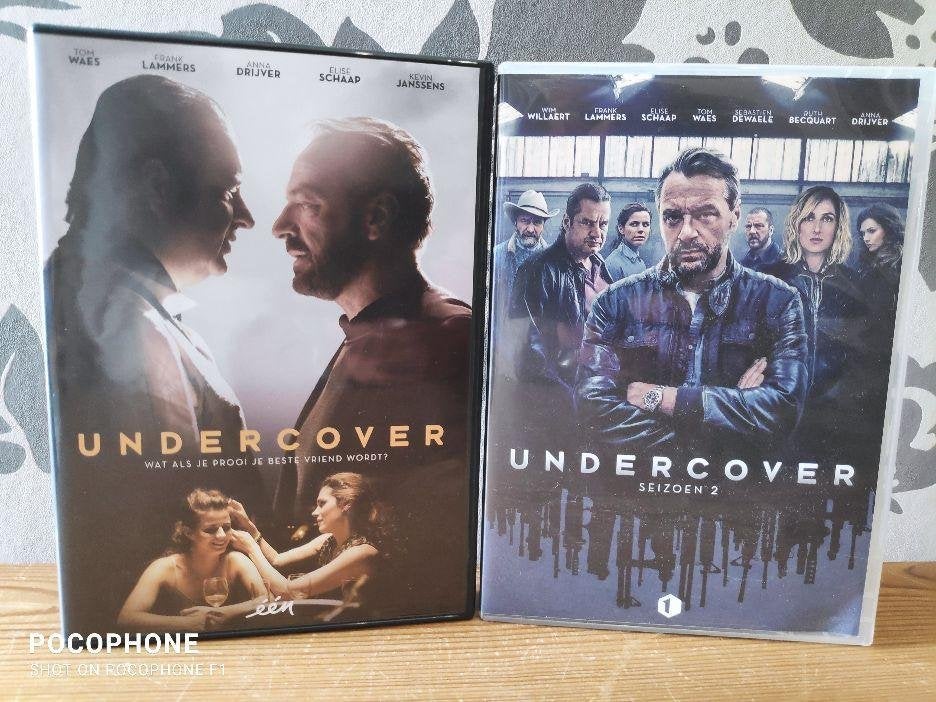 Undercover seizoen 1 en 2 de complete serie, Vanaf 16 jaar, Nederlands, Zo goed als nieuw, Actie en Avontuur