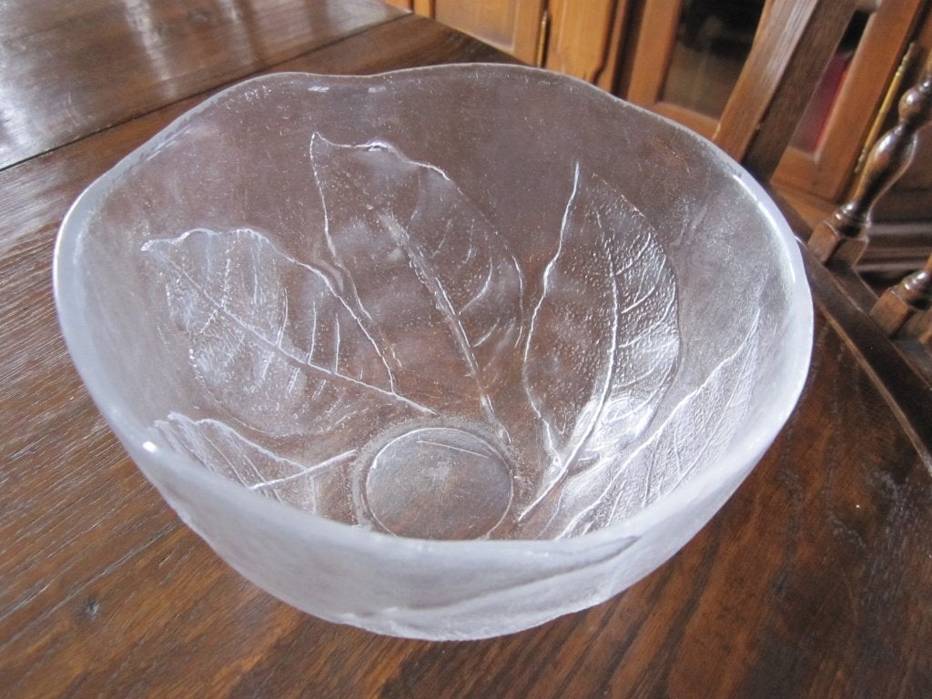 Kosta Boda party range leaf salad bowl - 1970, Verzenden