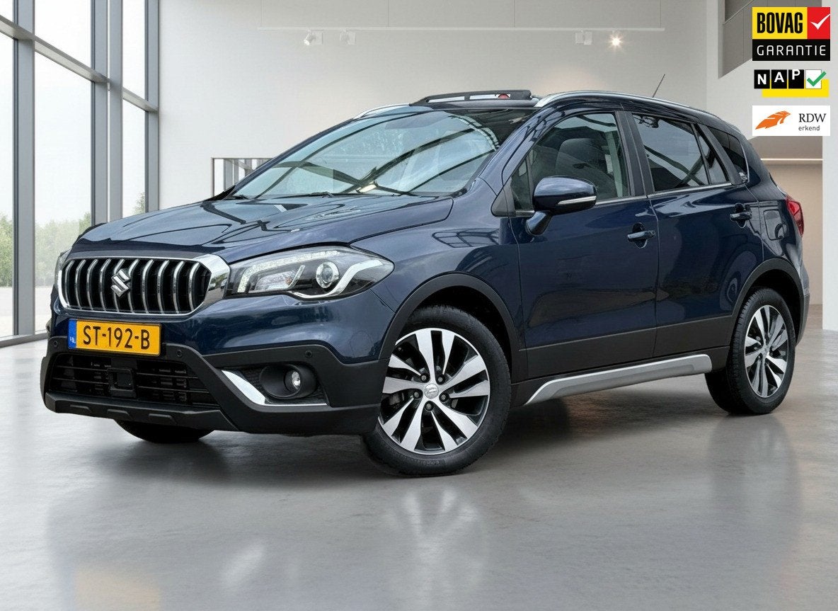 Suzuki S-Cross 1.0 Boosterjet High Executive| PANO| NAP| CRU, Dealer onderhouden, Stof, Gebruikt, Origineel Nederlands