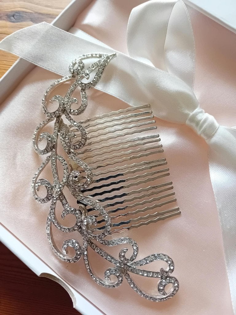 Poirier Bruidshaarspeld, romantisch, Ophalen of Verzenden, Zo goed als nieuw, Accessoires, Poirier