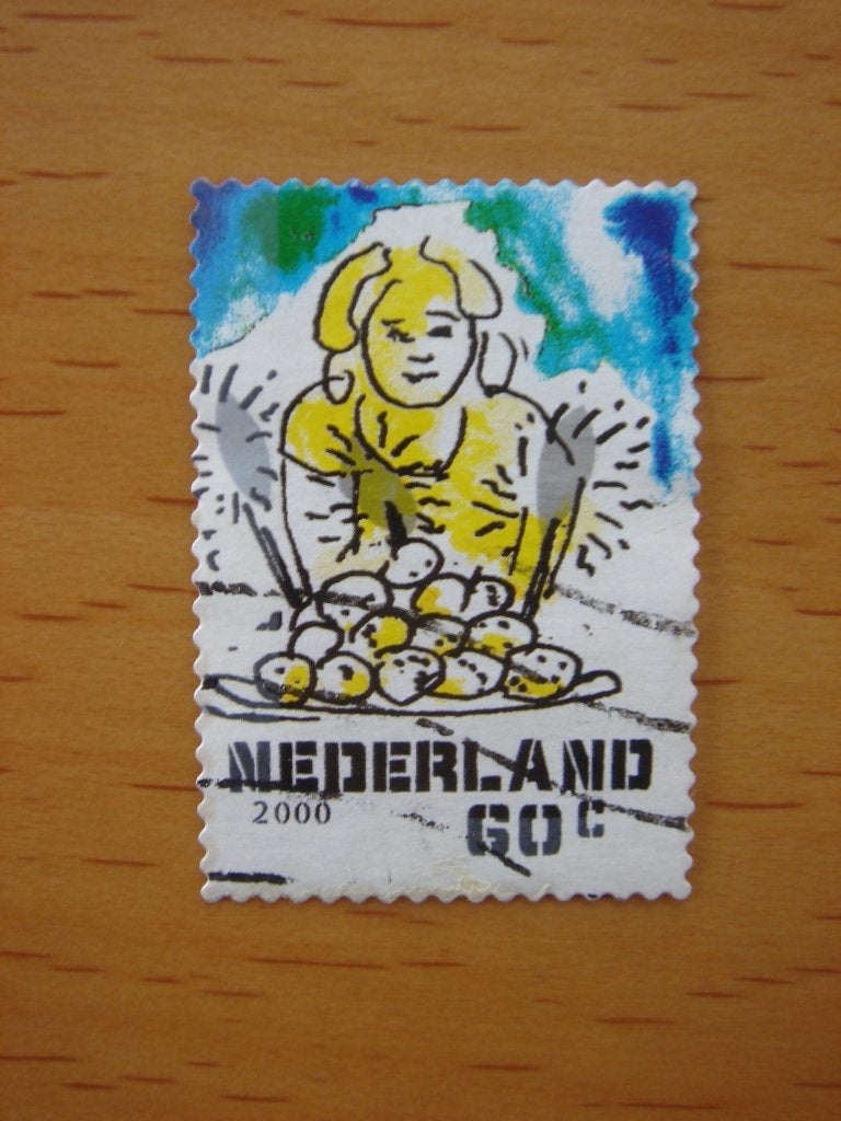 Decemberzegels 2000 - 1x  NVPH 1948 Gestempeld, Ophalen of Verzenden, Na 1940, Gestempeld