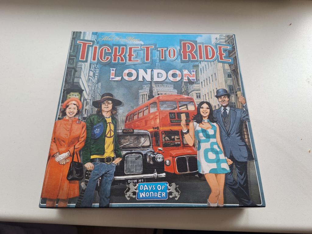 Ticket to ride Londen, Hobby en Vrije tijd, Gezelschapsspellen | Bordspellen, Ophalen of Verzenden, Zo goed als nieuw