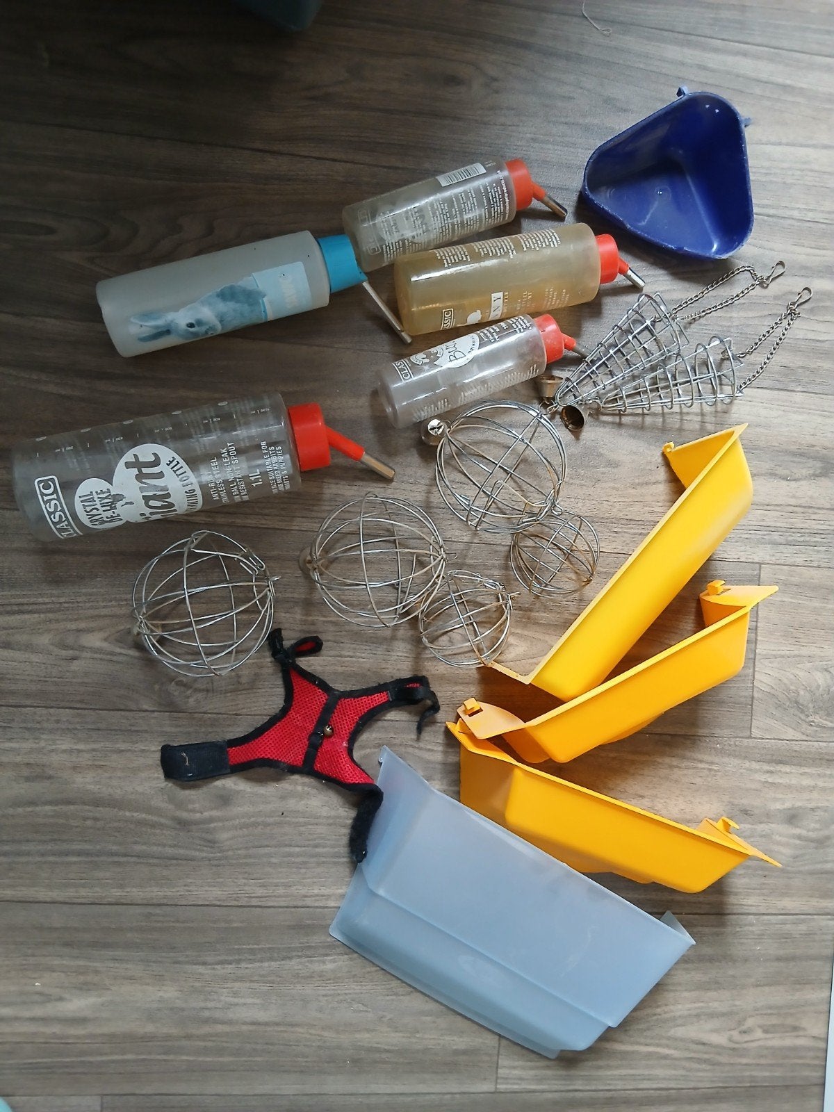 Knaagdier spulletjes, Ophalen, Gebruikt