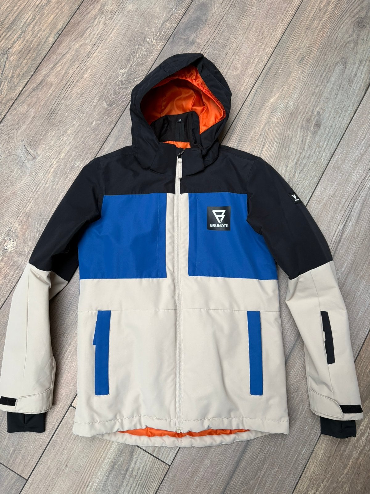 Brunotti ski jas/winterjas maat 164, Ophalen of Verzenden, Zo goed als nieuw, Jongen, Jas