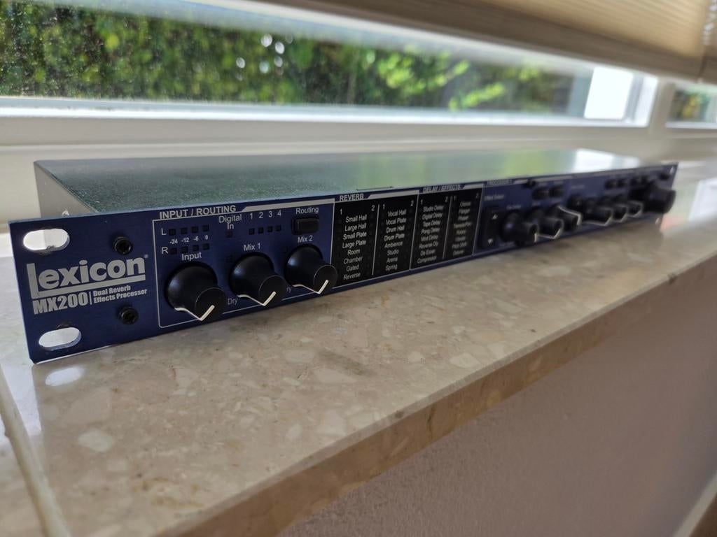 Lexicon MX200 Dual Reverb/Effects Processor, Muziek en Instrumenten, Effecten, Ophalen of Verzenden, Gebruikt, Delay of Echo