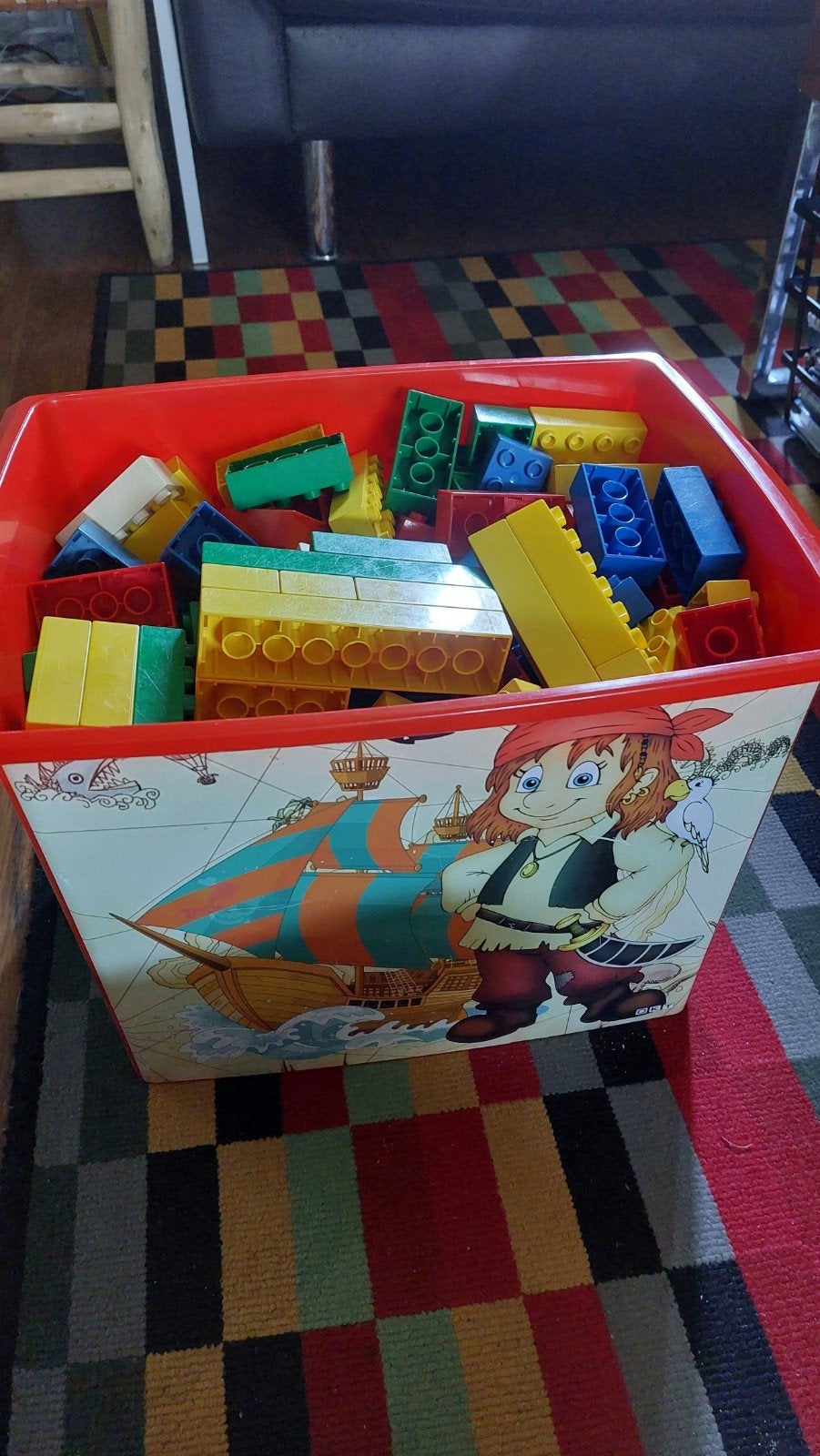 Grote partij bouwblokken (o.a. Duplo en dacta), Ophalen of Verzenden, Gebruikt