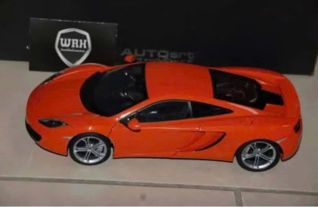 1:18 MCLAREN 12C orange Autoart signature 76006 in box WRH, Verzenden, Zo goed als nieuw, Auto, Autoart