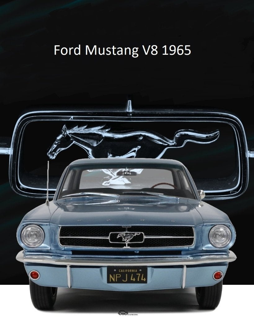 Ford Mustang V8 hardtop 1965 ottomobile G089 NIEUW in OVP !!, Ophalen of Verzenden, Nieuw, 1:9 t/m 1:12, Auto