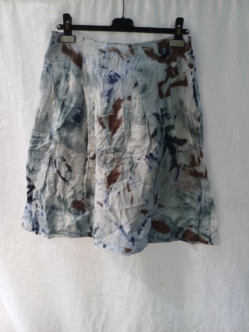 Mooie blauw gevlekte rok mt 42 merk Marc 'O Polo, Blauw, ., Maat 42/44 (L), Ophalen of Verzenden
