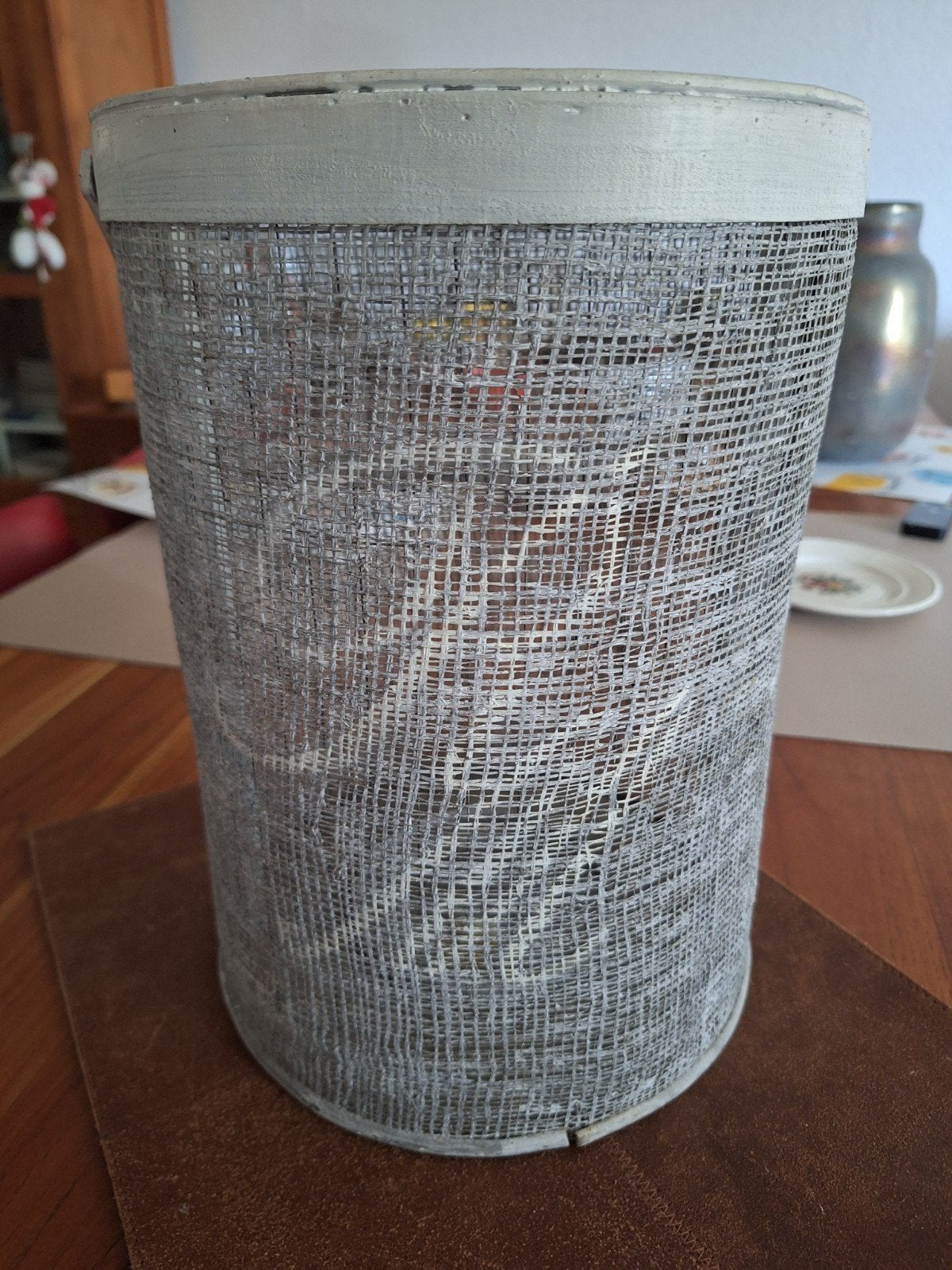 Riviera Maison decoratieve candel/lantaarn, Gebruikt, Ophalen of Verzenden, Landelijk, Metaal