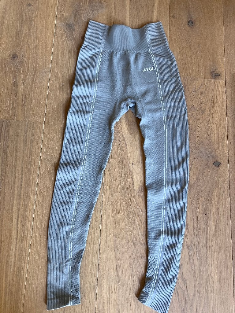 AYBL Legging lichtgrijs, mt XS, AYBL, Verzenden, Fitness of Aerobics, Maat 34 (XS) of kleiner