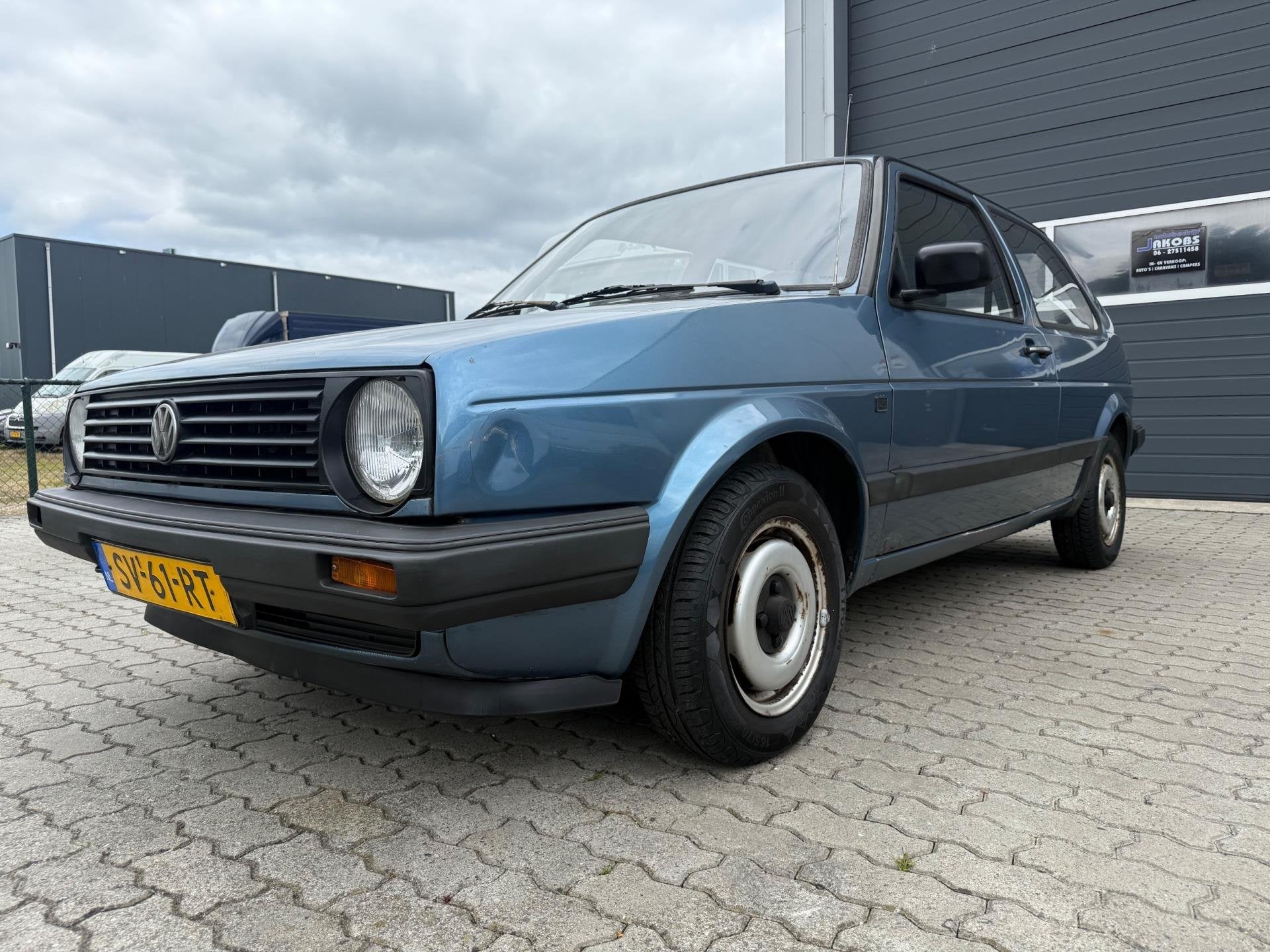 Volkswagen Golf 1.6 D CL 4-bak, Voorwielaandrijving, 4 cilinders, Blauw, Origineel Nederlands